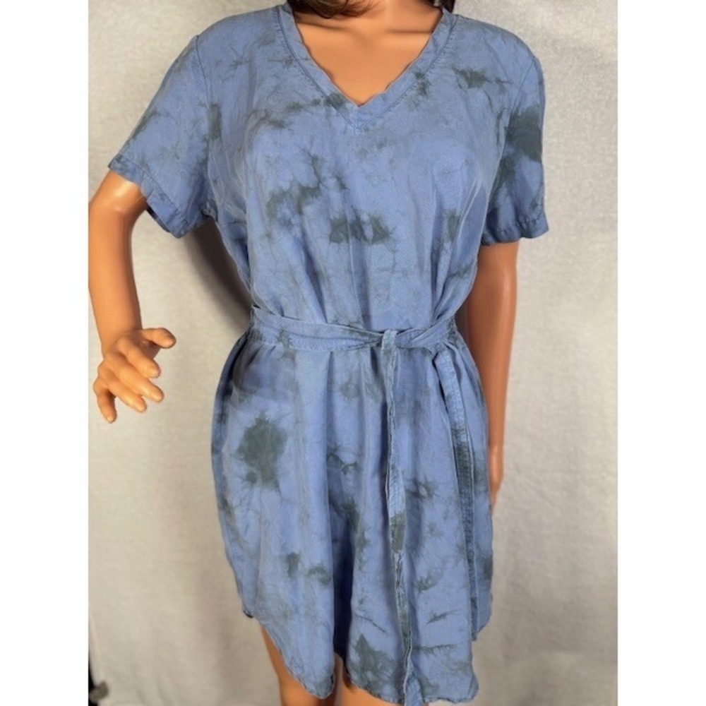 EUC Cloth & Stone by Anthropologie V neck short sleeve t-shirt dress Size L